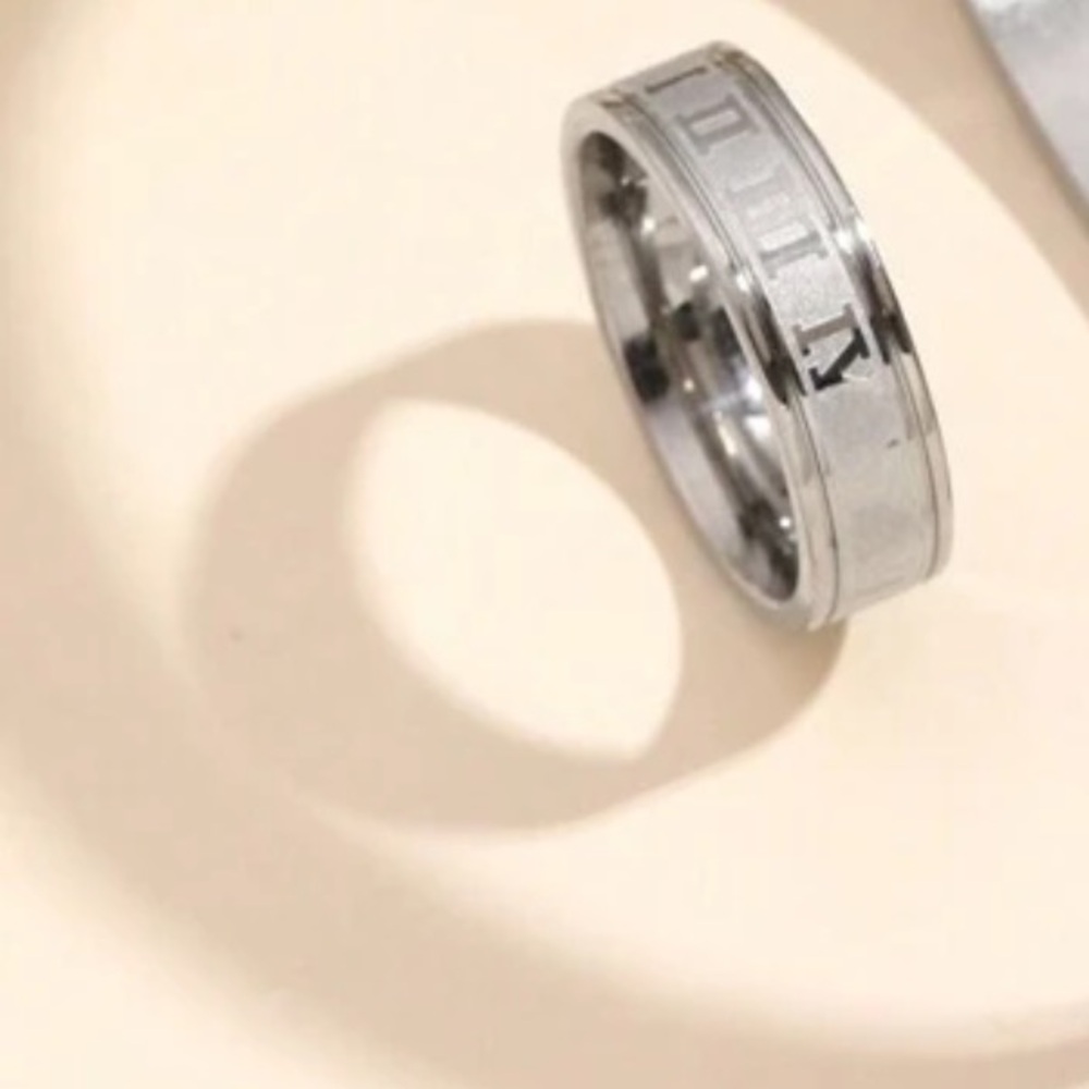 Roman Numeral Ring